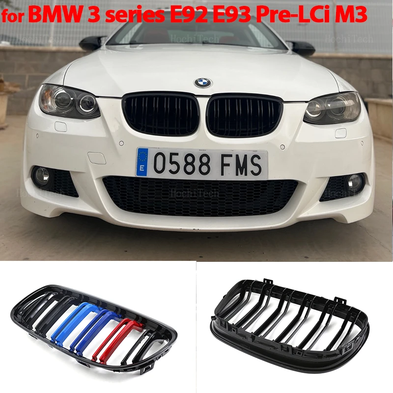 Автомобильный глянцевый черный гриль, передняя решетка для BMW 3 серии E92 E93 M3 2006-2009, Двойные решетки, двойные линейные грили
Автомобильный глянцевый черный гриль, передняя решетка для BMW 3 серии E92 E93 M3 2006-2009, Двойные решетки, двойные линейные грили