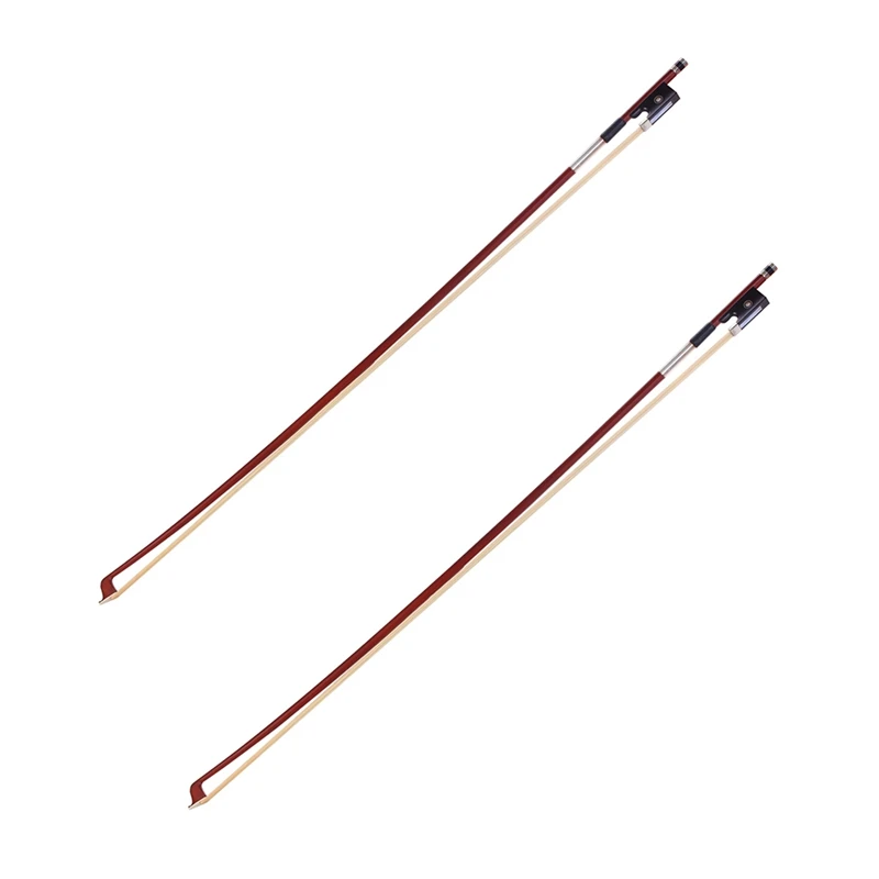 

Quality 2X Black Octagonal Bow Children Playing Durable Violin Bow Musical Instruments 4/4 Portable Learn Practice Bow