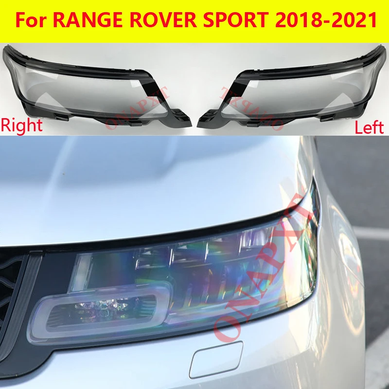 Car Light Caps Lampshade Front Headlight Cover Glass Lens Shell Transparent Cover For LAND ROVER RANGE ROVER SPORT 2018-2021
Car Light Caps Lampshade Front Headlight Cover Glass Lens Shell Transparent Cover For LAND ROVER RANGE ROVER SPORT 2018-2021