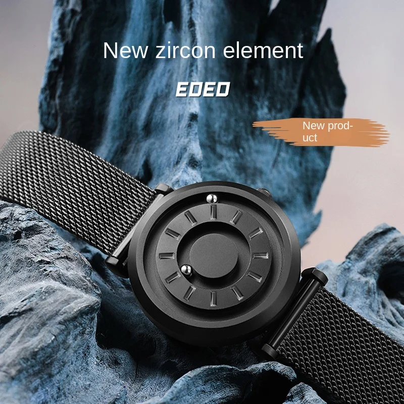 Fashion niche black technology suspension magnetic Japan vk63 quartz movement sapphire glass surface jewelry buckle
Fashion niche black technology suspension magnetic Japan vk63 quartz movement sapphire glass surface jewelry buckle
