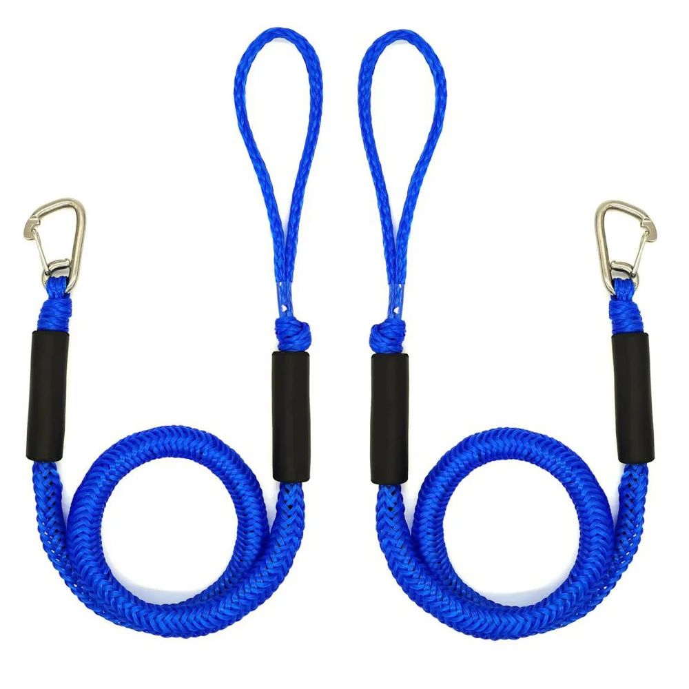 1/2PCS Dock Lines Elastic Marine Rope Bungee Cords Shock Ties for Kayak Watercraft Jet Ski Pontoon Canoe Power Boat Accessories
1/2PCS Dock Lines Elastic Marine Rope Bungee Cords Shock Ties for Kayak Watercraft Jet Ski Pontoon Canoe Power Boat Accessories