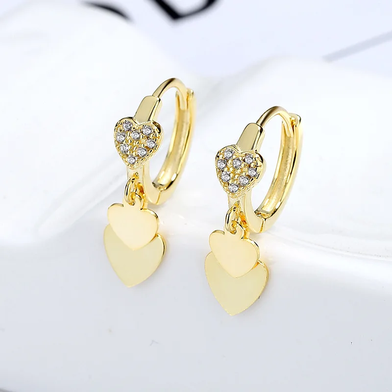 925 Sterling Silver Hoops Woman Minimalist Heart Earring Star Luxury Party 14k Original Fashion Girl Cute Trend Gift Jewelry
925 Sterling Silver Hoops Woman Minimalist Heart Earring Star Luxury Party 14k Original Fashion Girl Cute Trend Gift Jewelry