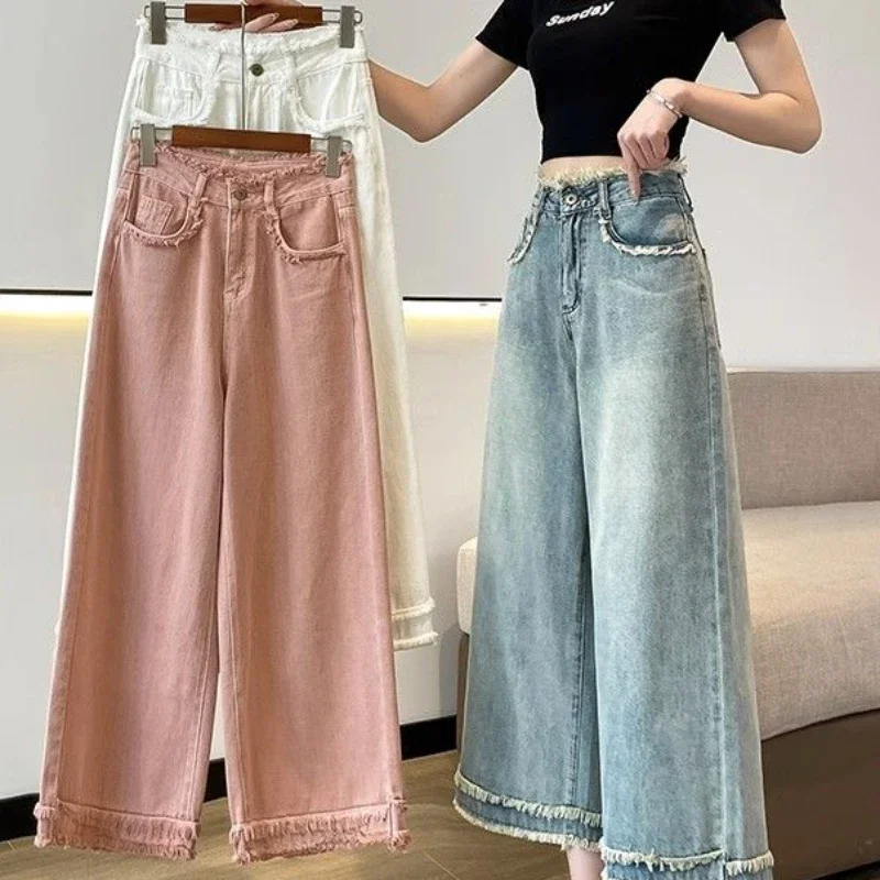 Джинсы женские розовые с высокой талией, укороченные брюки-Капри с карманами, модные базовые капри из денима в Корейском стиле
Джинсы женские розовые с высокой талией, укороченные брюки-Капри с карманами, модные базовые капри из денима в Корейском стиле