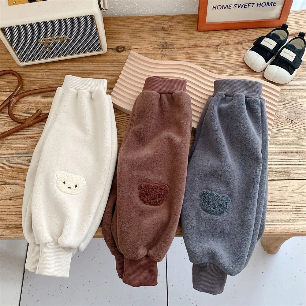 Winter Baby Boys Thick Pants Kids Plus Velvet Warm Trousers Children Padded Cotton Long Pants Autumn Casual Sports Pants
Winter Baby Boys Thick Pants Kids Plus Velvet Warm Trousers Children Padded Cotton Long Pants Autumn Casual Sports Pants