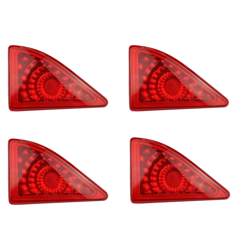

4X For Renault Master Vauxhall Movano 10-19 Rear Red Central Brake Light Third Stop