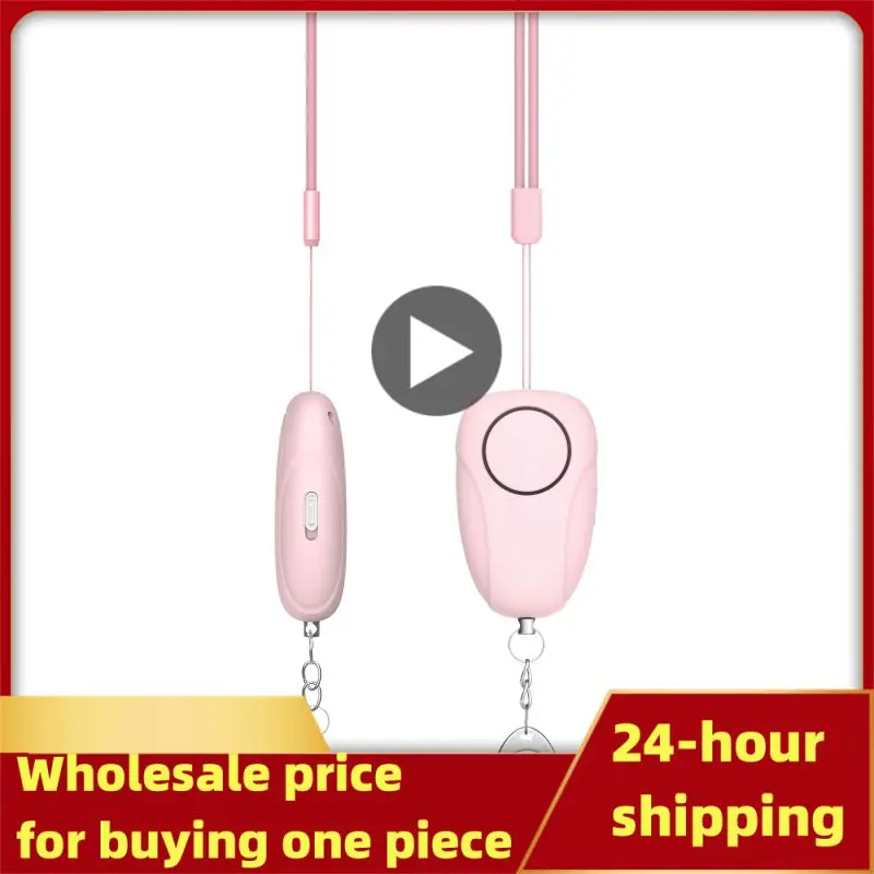 

Personal Self Defense Alarm Protection Chargeable Safety Anti-Wolf Pull Alarm Two Years Of Standby Time RIS 120db For Girl Child