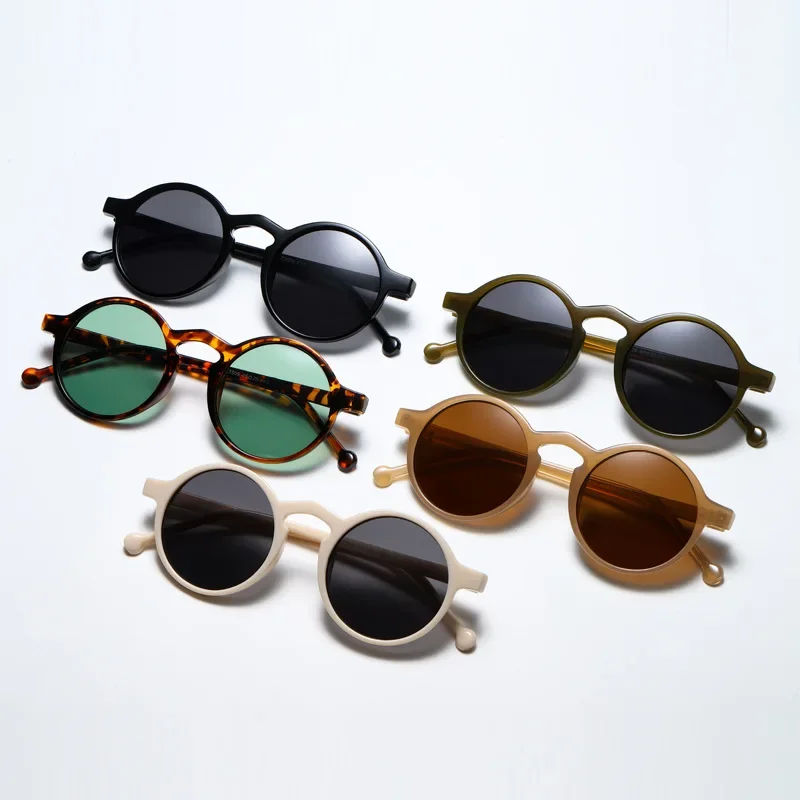 New Round Retro Small Frame Sunglasses Men and Women Fashionable Rice Staple Glasses Street Shot Prince Mirror Punk Sunglasses
New Round Retro Small Frame Sunglasses Men and Women Fashionable Rice Staple Glasses Street Shot Prince Mirror Punk Sunglasses