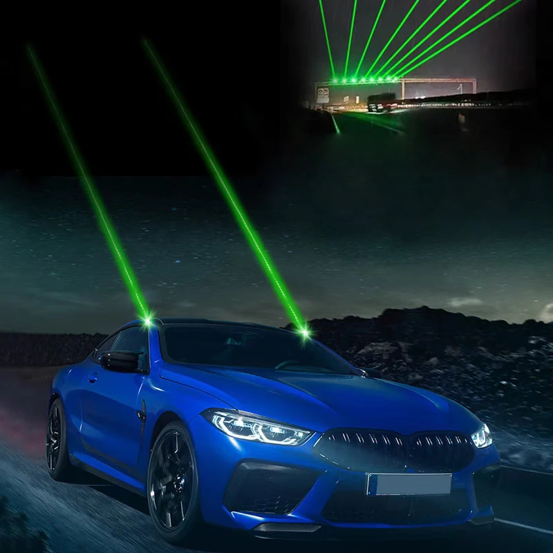 

1/2 PC Anti-Collision Taillight Car Auto Laser Vehicle Mounted Laser Fog Light Vehicle Brake Warning Lamp Car Accessories