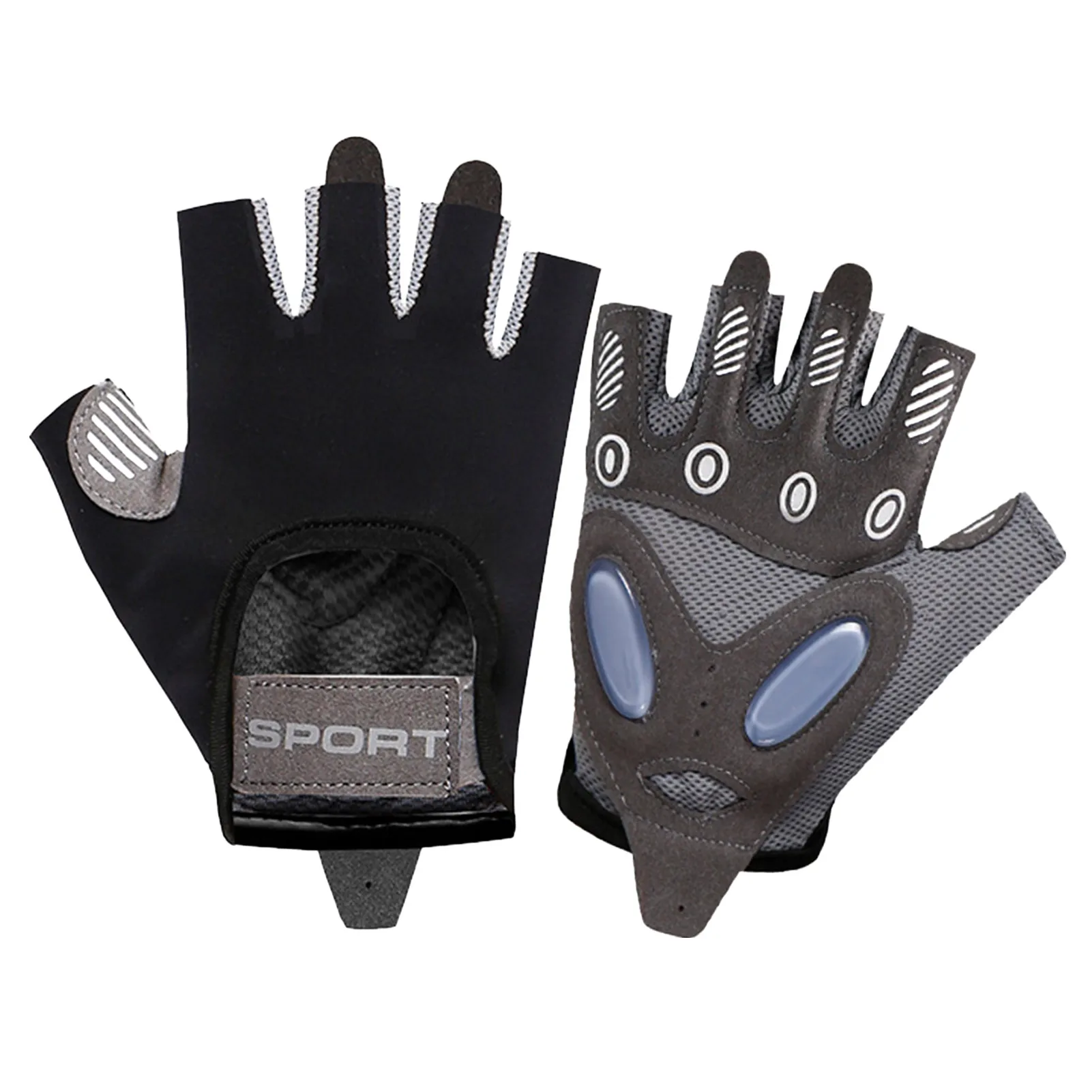 Women's Half Finger Fitness Gloves Anti Slip Sports Durable Air Cushion Shock Absorbing Ice Silk Breathable Cycling Gloves
Women's Half Finger Fitness Gloves Anti Slip Sports Durable Air Cushion Shock Absorbing Ice Silk Breathable Cycling Gloves