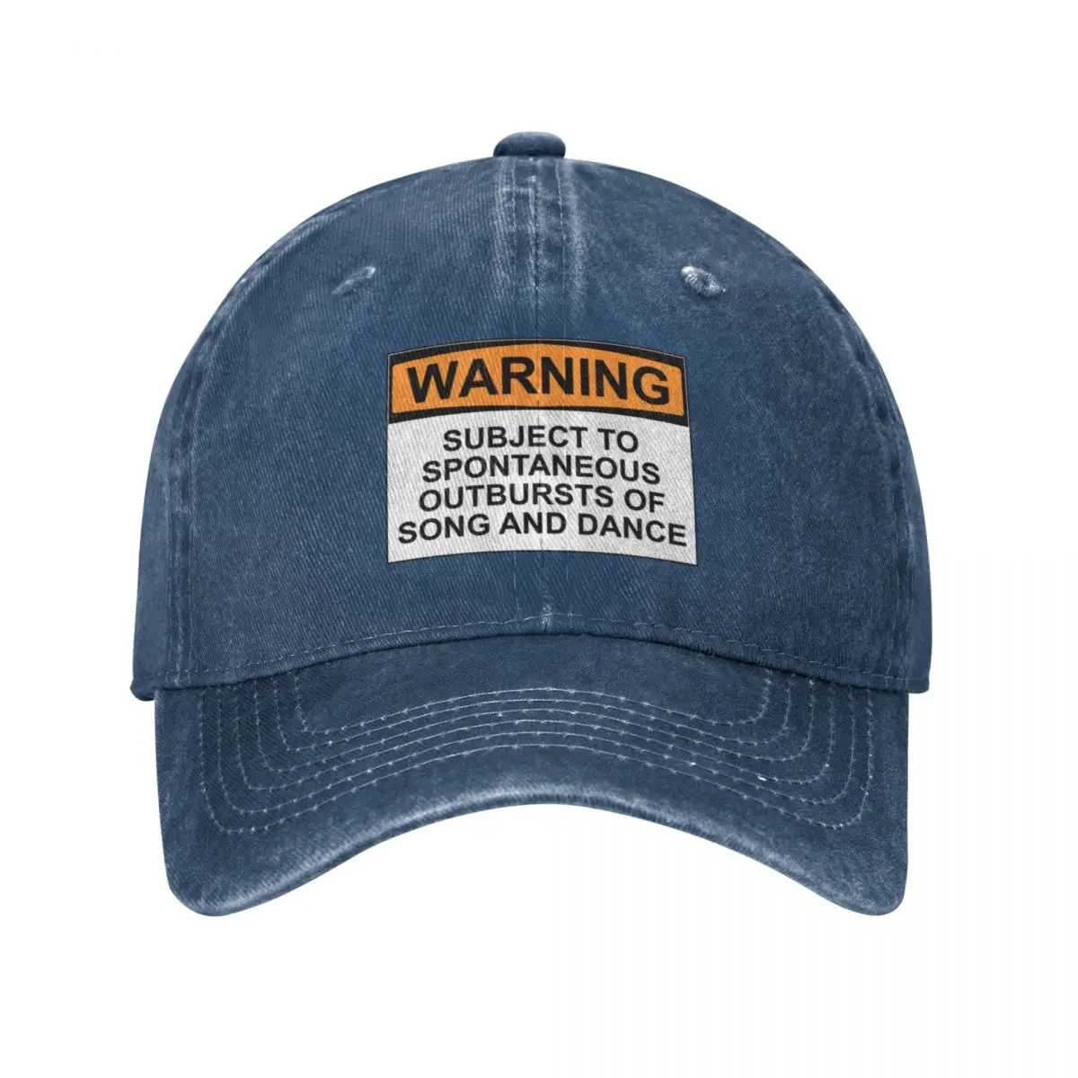 WARNING: SUBJECT TO SPONTANEOUS OUTBURSTS OF SONG AND DANCE Cap Cowboy Hat vintage baseball cap Men's baseball cap Women's
WARNING: SUBJECT TO SPONTANEOUS OUTBURSTS OF SONG AND DANCE Cap Cowboy Hat vintage baseball cap Men's baseball cap Women's