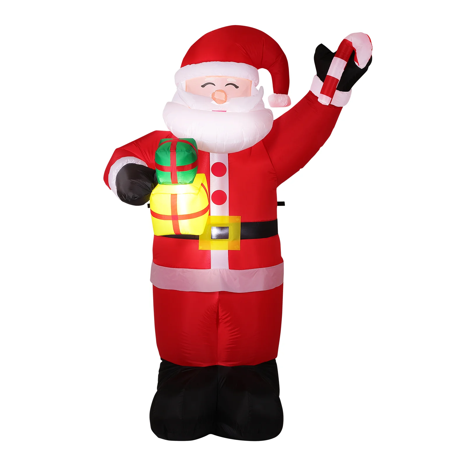 

Inflatable Santa Claus Party Decor Lighted Out Door Christmas Lawn Decorations Blow up Yard Ornaments Outdoor Original