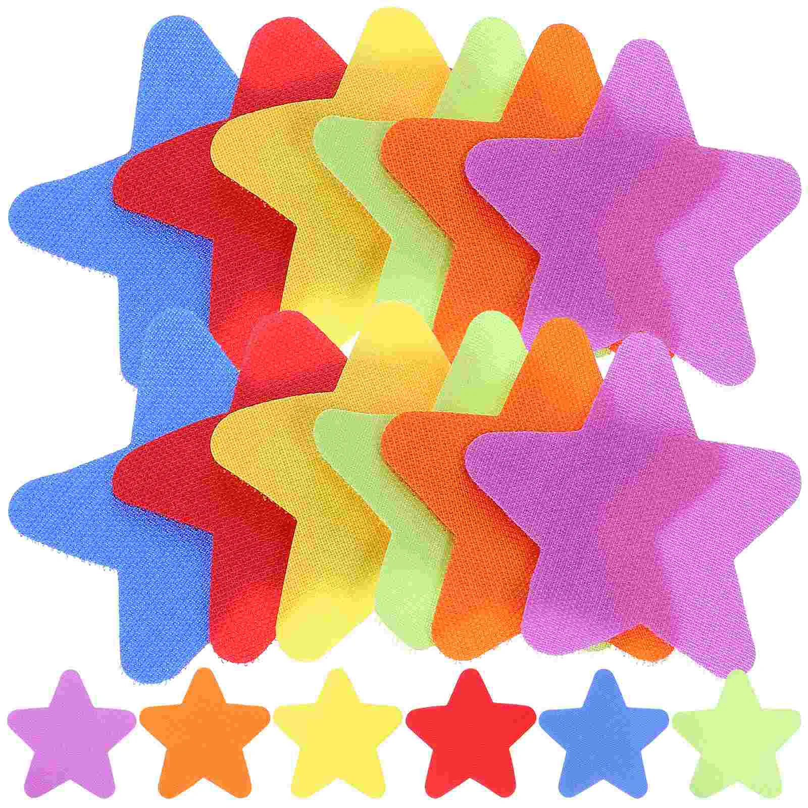 

Rug Rug Rug 30Pcs Stars Shape Carpet Spot Markers Teachers Classroom Floor Color Marker Star Carpet