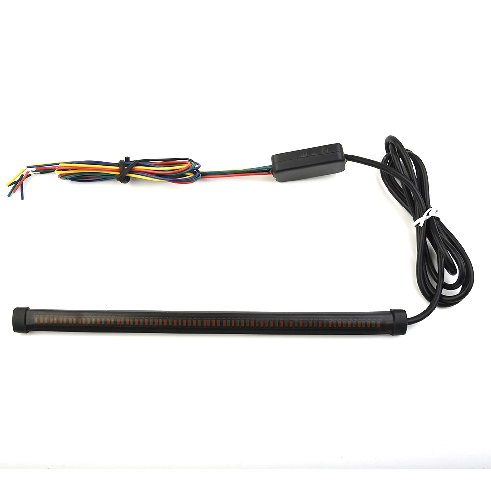 New Portable Turn Signal Light LED Light Strip Run Taillights Strip Brake Switchback Tail Flowing LED Motorcycle
New Portable Turn Signal Light LED Light Strip Run Taillights Strip Brake Switchback Tail Flowing LED Motorcycle