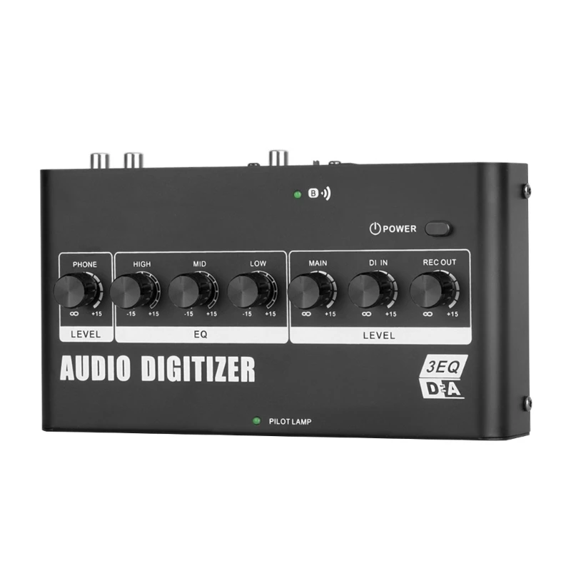 

Digital Digital to Analog Converter with Wireless Connectivities, Volume Control Suitable for All User Recording Studio