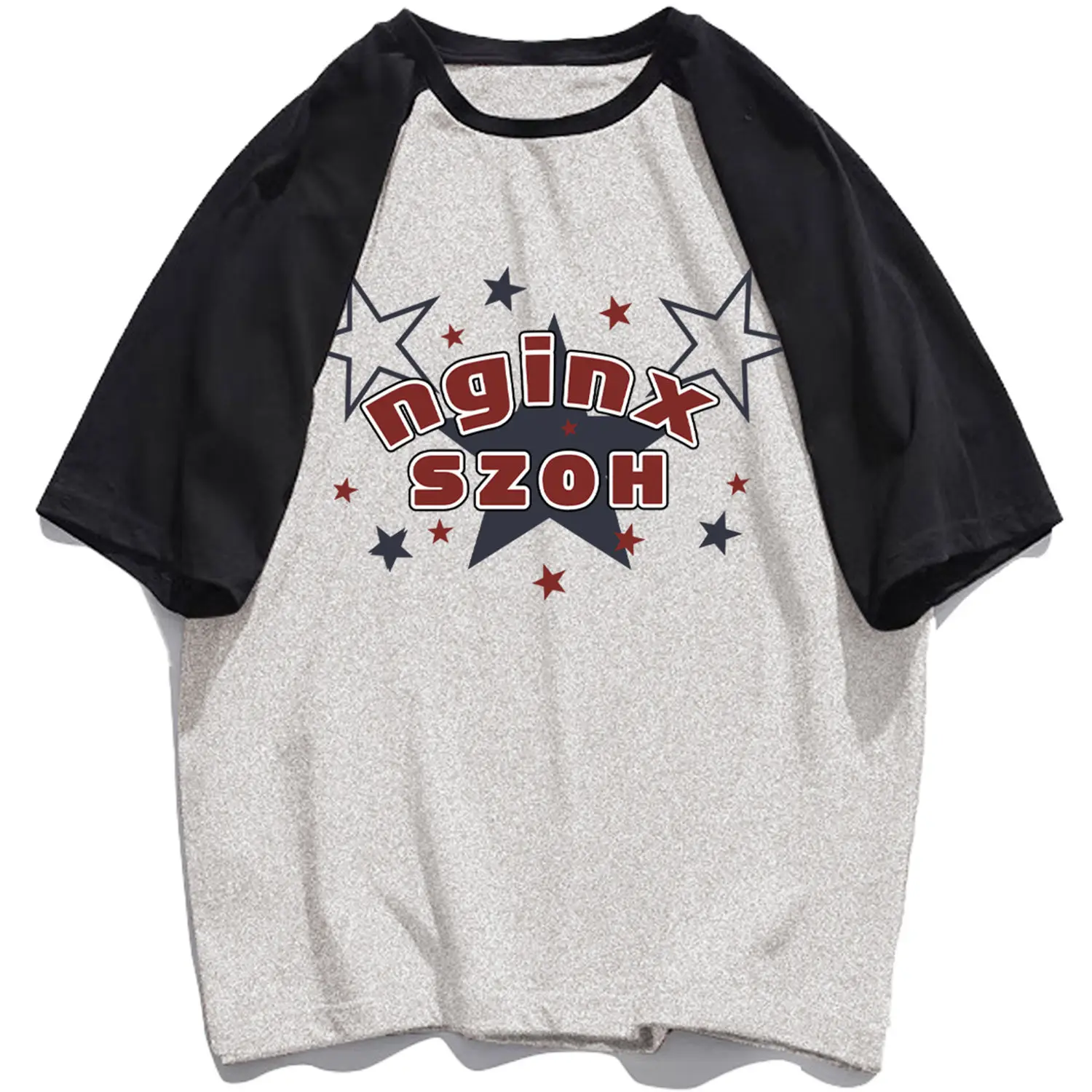 American retro casual cotton raglan short-sleeved T-shirt men summer loose ins contrasting color splicing top couple niche trend
American retro casual cotton raglan short-sleeved T-shirt men summer loose ins contrasting color splicing top couple niche trend