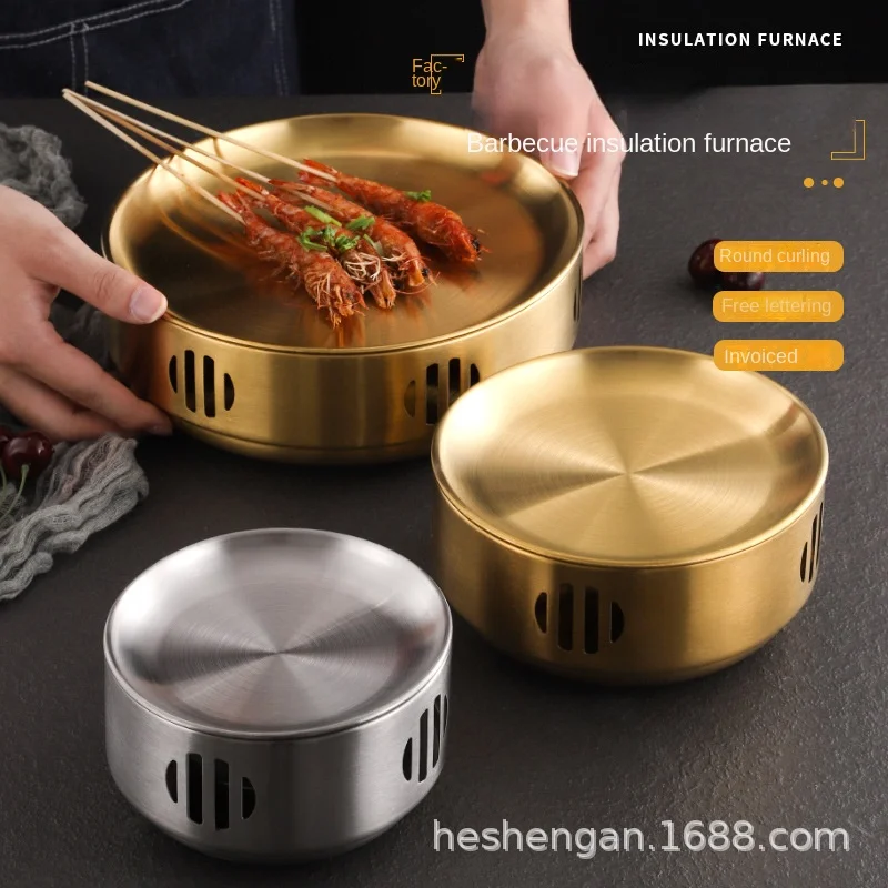 

Корейский стиль, нержавеющая сталь, коммерческая изоляционная печь для барбекю, спиртовая печь, коммерческая сухая печь, нагревательная печь