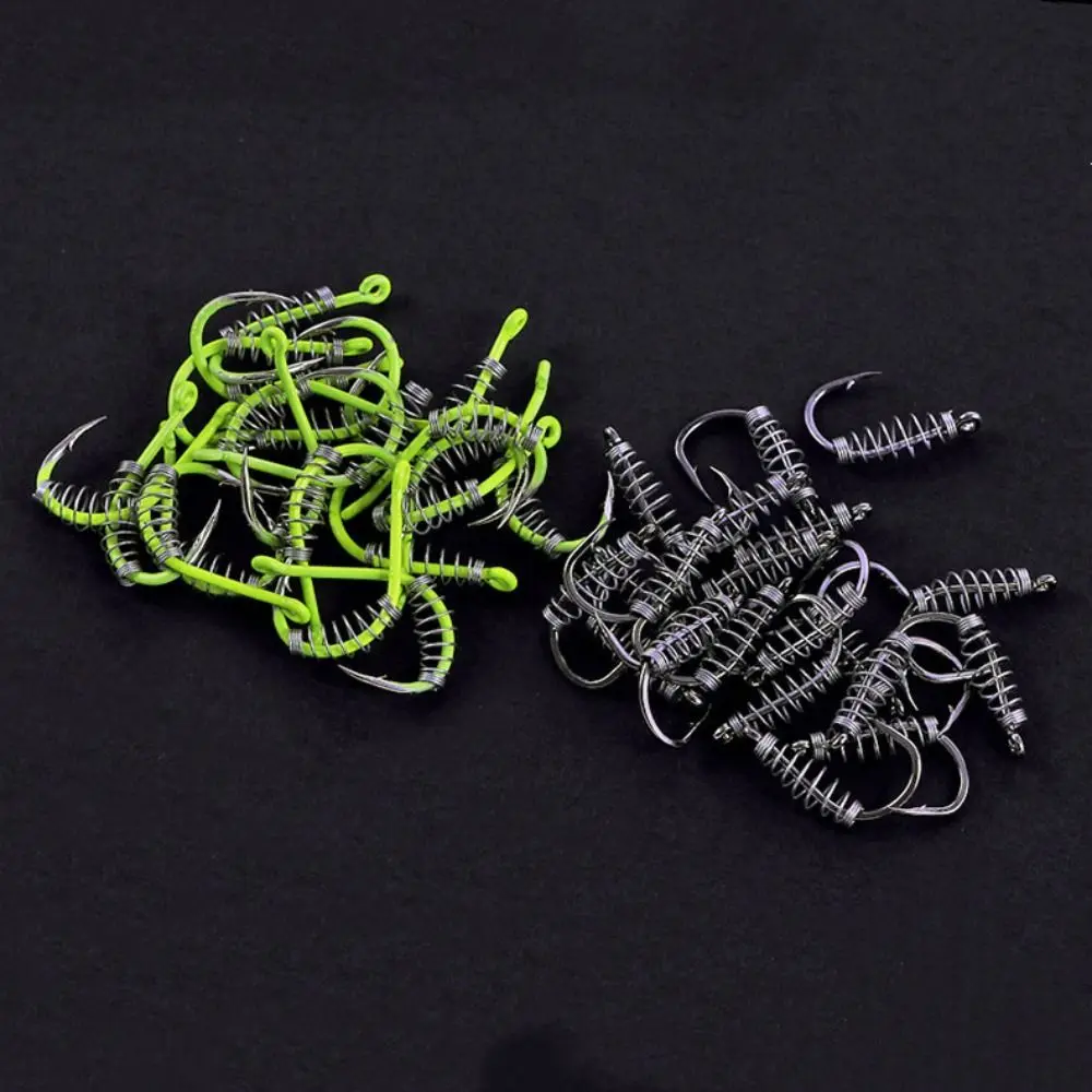High Carbon Steel Spring Fishing Hooks Flattened Body Single Circle Swivel Explosion Hooks Jig Hook 3#-13# Carp Fishing Hook
High Carbon Steel Spring Fishing Hooks Flattened Body Single Circle Swivel Explosion Hooks Jig Hook 3#-13# Carp Fishing Hook