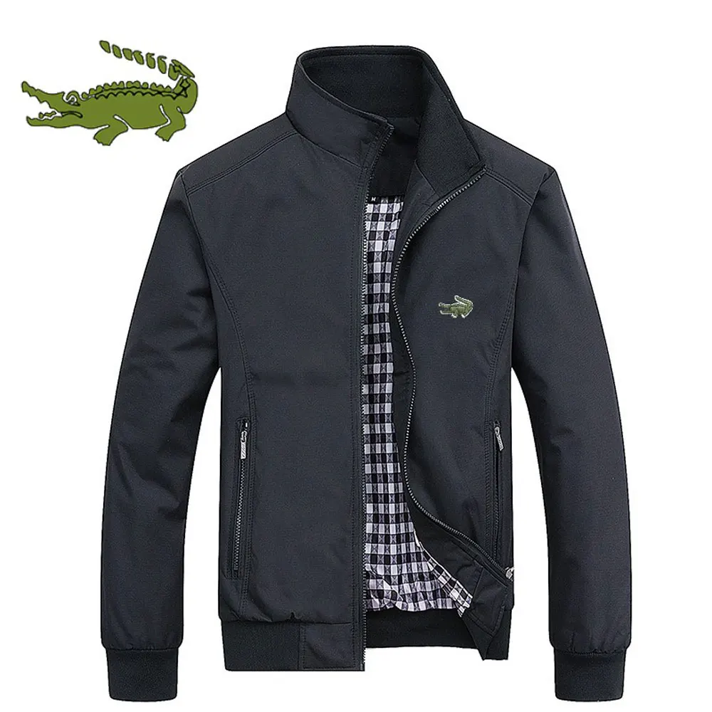 Embroidery CARTELO Jackets For Men Autumn and Winter Stand Collar Casual Zipper Outdoor Sports Men's Coat Windbreaker Jacket
Embroidery CARTELO Jackets For Men Autumn and Winter Stand Collar Casual Zipper Outdoor Sports Men's Coat Windbreaker Jacket