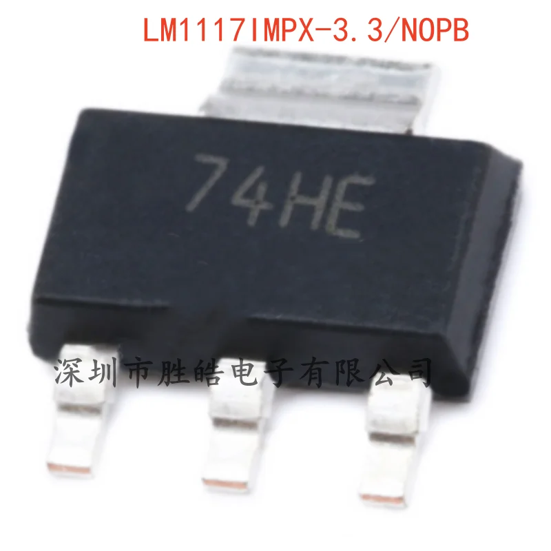 (10PCS) NEW LM1117IMPX-3.3/NOPB Linear Regulator Chip SOT-223 LM1117IMPX Integrated Circuit
(10PCS) NEW LM1117IMPX-3.3/NOPB Linear Regulator Chip SOT-223 LM1117IMPX Integrated Circuit