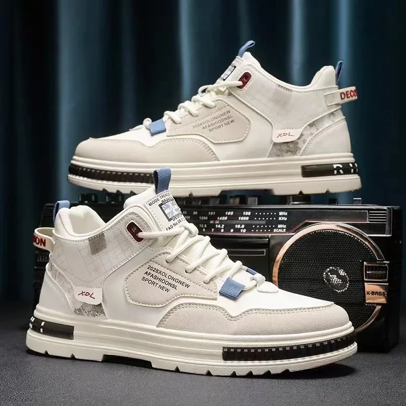 Spring and Autumn Season Men's Shoes 2024 New Sports and Leisure Student Whiteboard Shoes Men's High Height Men's Dad Trendy
Spring and Autumn Season Men's Shoes 2024 New Sports and Leisure Student Whiteboard Shoes Men's High Height Men's Dad Trendy