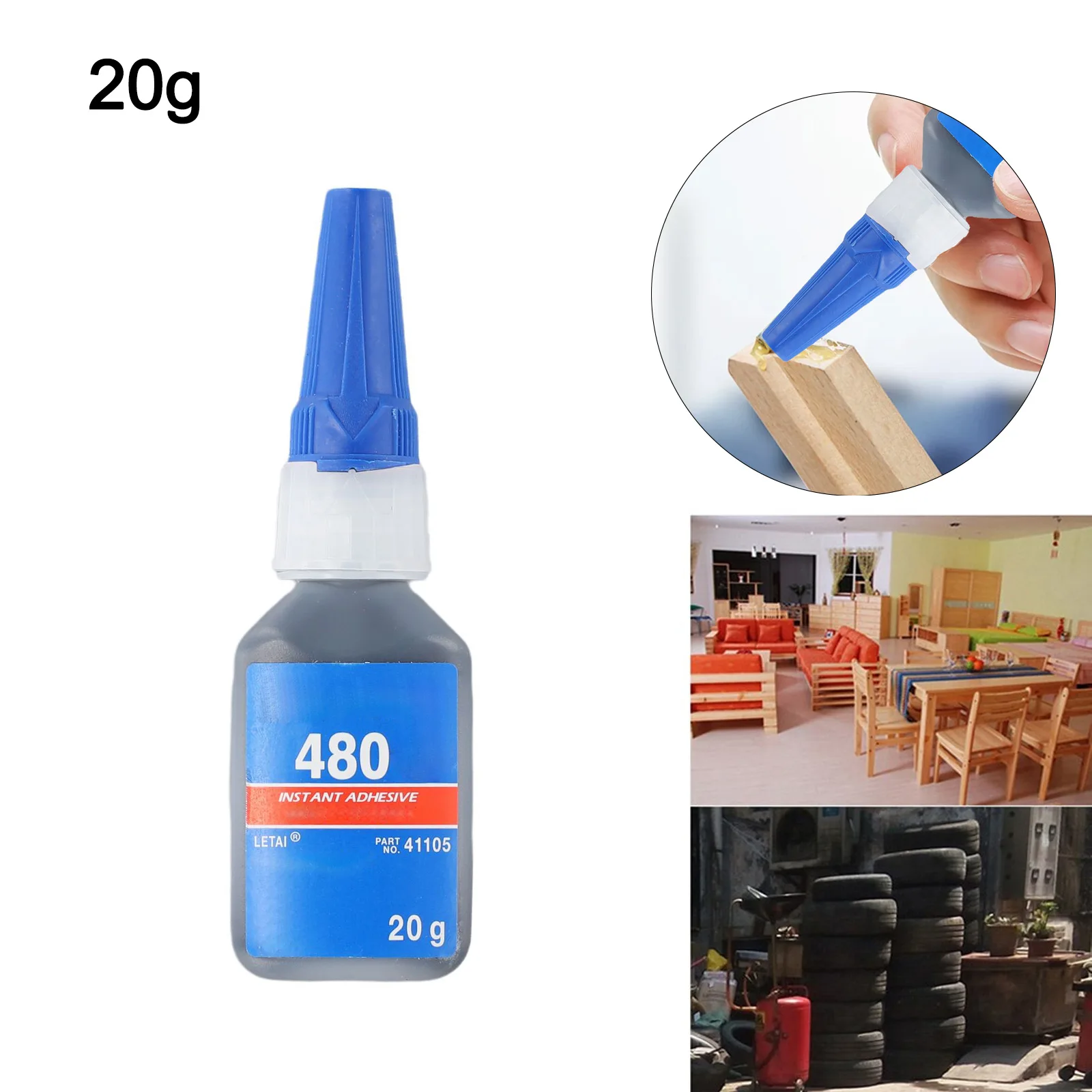 Toughened 480 Instant Adhesive Resistant Instant Bonding Adhesives Magnets Plastic Rubber 200mPa.s Car Tires
Toughened 480 Instant Adhesive Resistant Instant Bonding Adhesives Magnets Plastic Rubber 200mPa.s Car Tires