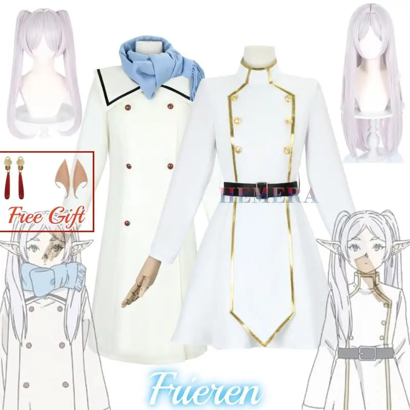 Frieren Anime Frieren Beyond Journey's End Cosplay Costume Sorcerer Cosplay Clothes and Wig Free Gift Cosplay Full Set Woman
Frieren Anime Frieren Beyond Journey's End Cosplay Costume Sorcerer Cosplay Clothes and Wig Free Gift Cosplay Full Set Woman