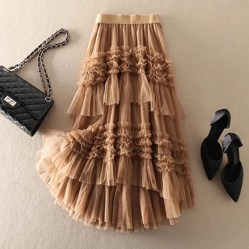 2023 New Victorian Style Romantic Sultry Mesh Cake Irregular Skirt Evening Dresses Pleated Skirt
2023 New Victorian Style Romantic Sultry Mesh Cake Irregular Skirt Evening Dresses Pleated Skirt