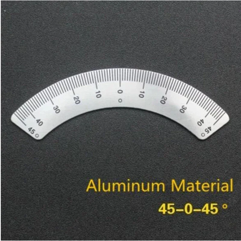 1PC New Protractors Milling Machine Part - Angle Plate Scale Ruler 45 Degree Angle Arc M1197 Measuring Gauging Tools
1PC New Protractors Milling Machine Part - Angle Plate Scale Ruler 45 Degree Angle Arc M1197 Measuring Gauging Tools