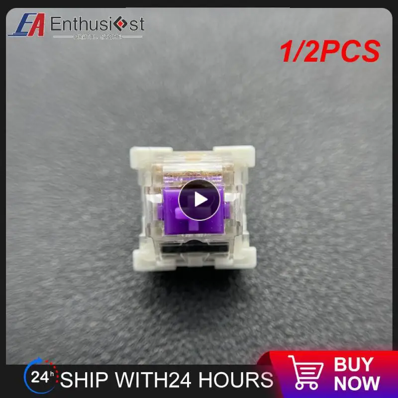 

1/2PCS Outemu Switch Mechanical Keyboard Switch 3Pin Clicky Linear Tactile Silent Switches RGB LED SMD Gaming Compatible With MX