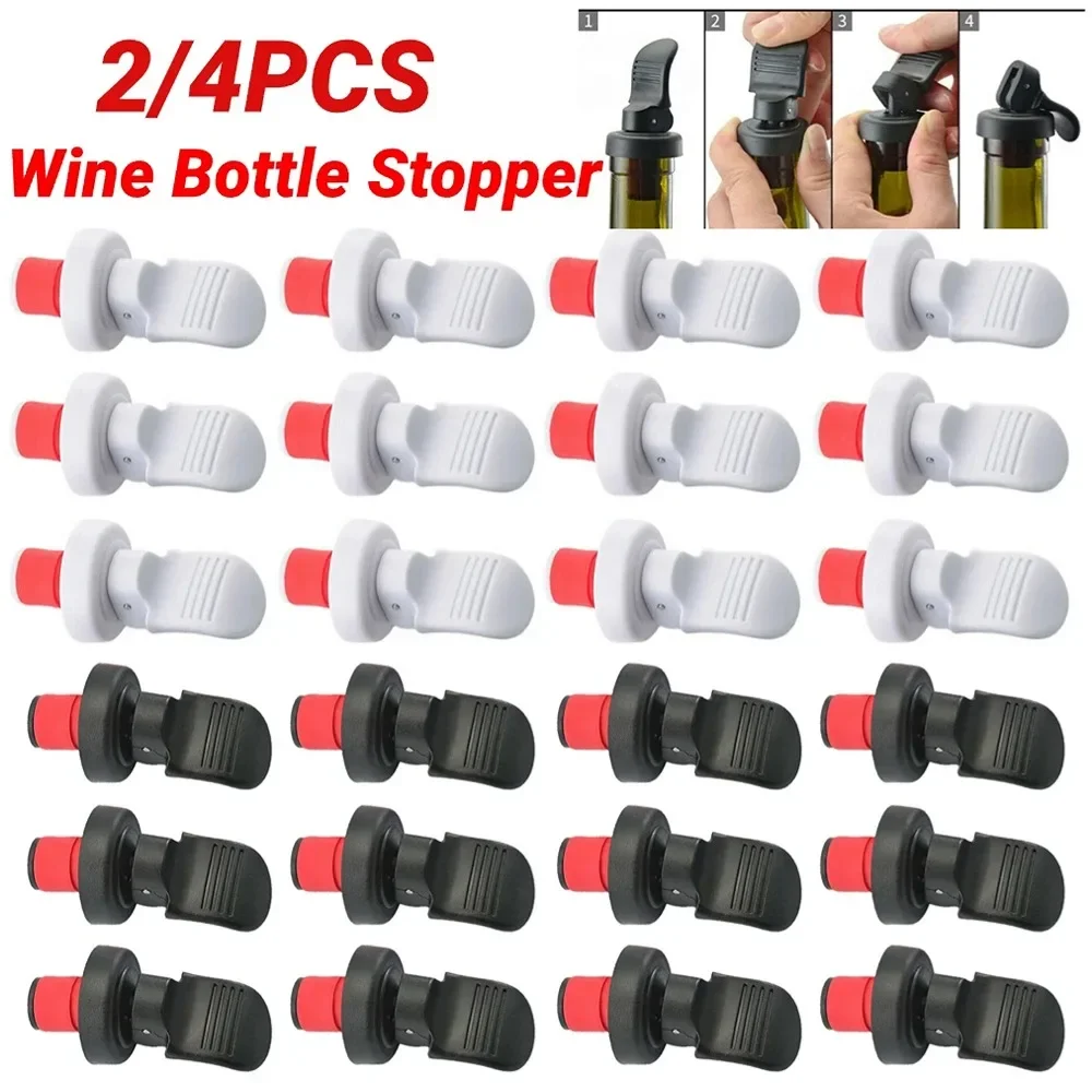 6/5/4/2pcs Wine Bottle Stopper Bar Hand Press Sealing Cap Beer Cork Plug Seal Lids Fresh Keeping Rubber Bottle Stopper
6/5/4/2pcs Wine Bottle Stopper Bar Hand Press Sealing Cap Beer Cork Plug Seal Lids Fresh Keeping Rubber Bottle Stopper