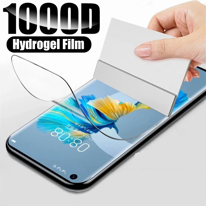 

Hydrogel Film For Huawei Mate 50 40 RS 30 30E 20 Pro Plus 40E P40 P30 P20 Lite E 20X Protective Phone Screen Protector