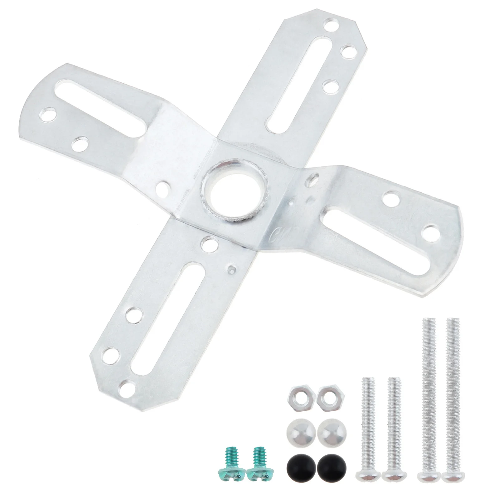 Universal Rotatable Cross Shaped Light Fixture Crossbar Mounting Bracket with Screws Nuts for Wall Lamps / Pendant Lamps 
Universal Rotatable Cross Shaped Light Fixture Crossbar Mounting Bracket with Screws Nuts for Wall Lamps / Pendant Lamps