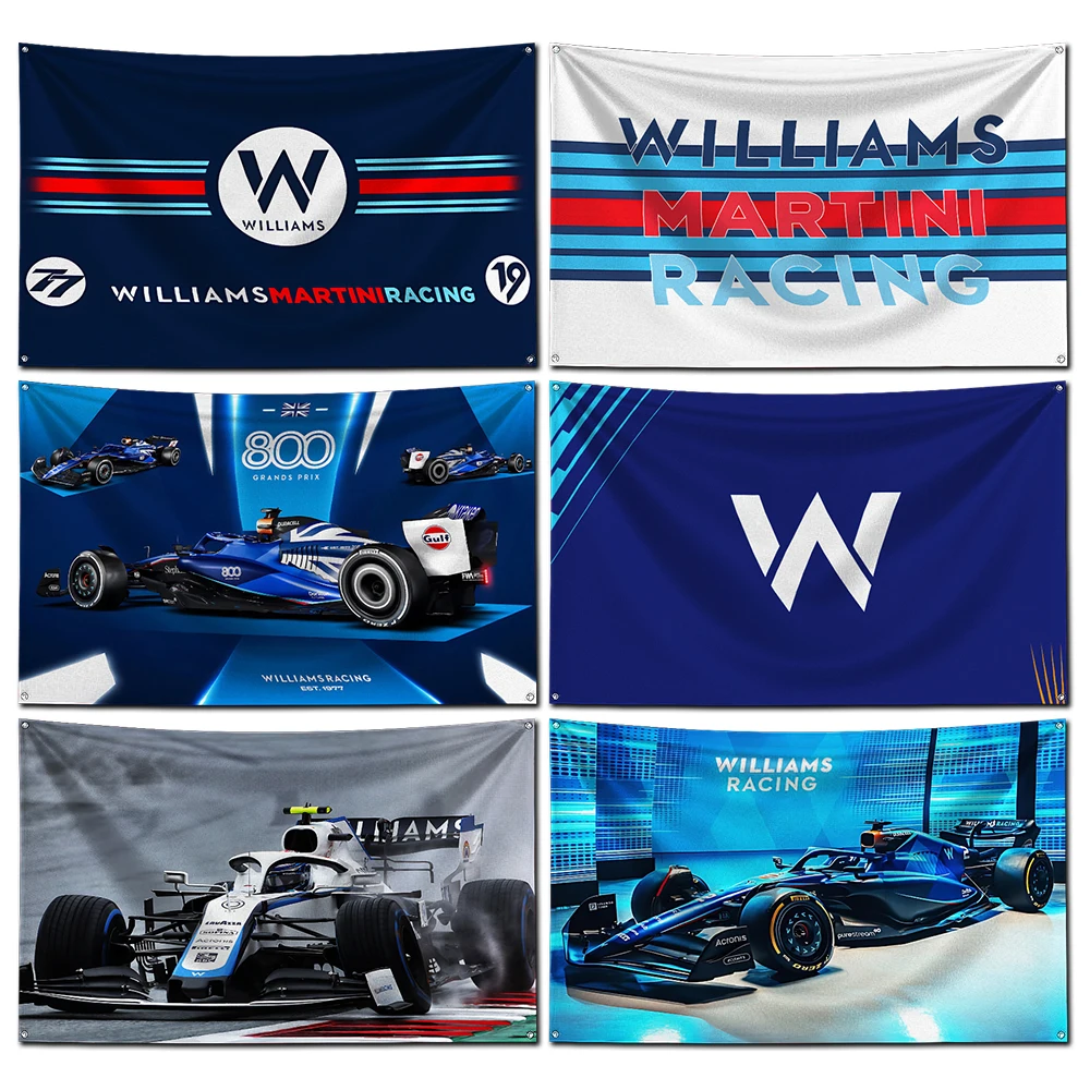 3x5 Ft F1 Racing W-williams Flag Polyester Digital Printing Banner For Garage or Out door Decoration
3x5 Ft F1 Racing W-williams Flag Polyester Digital Printing Banner For Garage or Out door Decoration