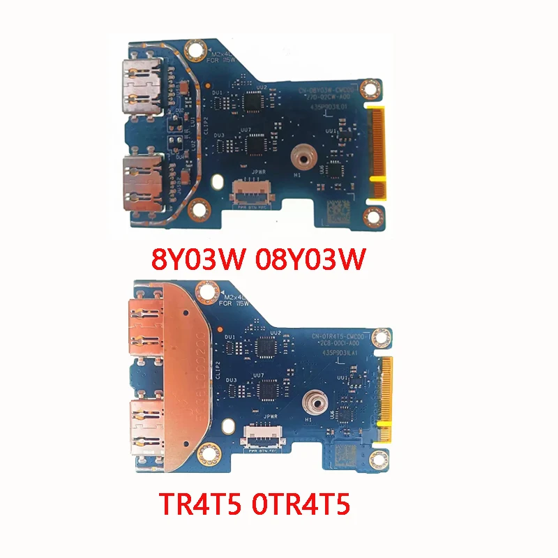 

NEW LAPTOP Replace IO USB Board For Dell G15 5511 (2021) GDL55 LS-K663P TR4T5 0TR4T5 8Y03W 08Y03W