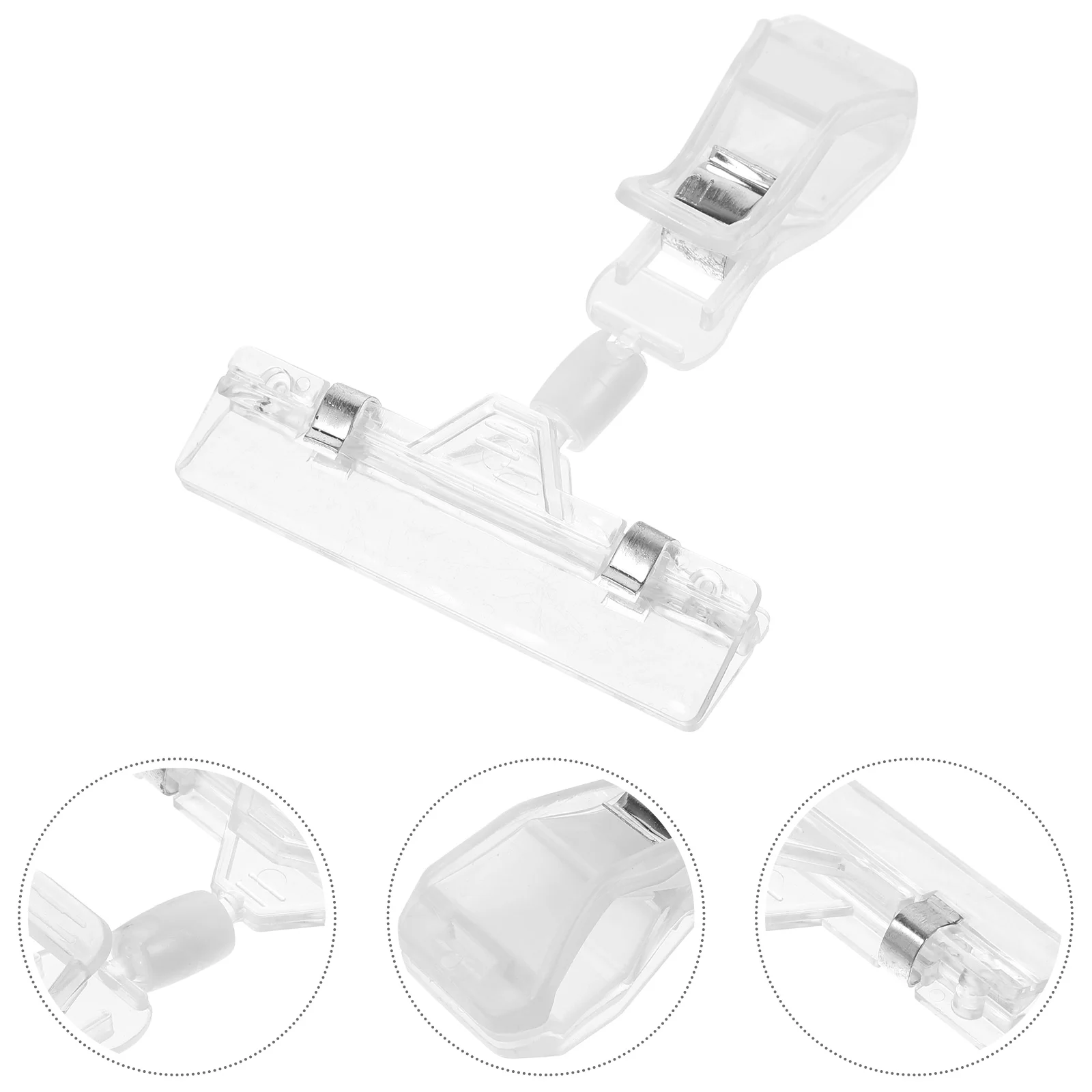 10 Pcs Prices Tag Display Rack Universal Advertising Folder Shelf Clear Sign Clips Shelves
10 Pcs Prices Tag Display Rack Universal Advertising Folder Shelf Clear Sign Clips Shelves