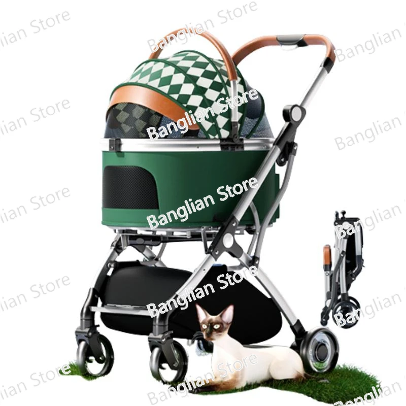 

Коляска-тележка для кошек, коляска для домашних животных, кошачьи переноски и товары для путешествий
