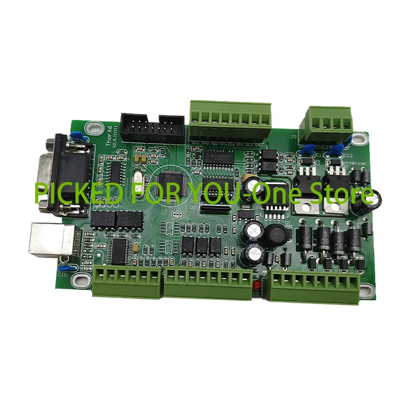 Marking Machine USB Control Board Pneumatic Electric thorx6 Cutting Plotter Signage Portable Handheld Machine Motherboard Circui
Marking Machine USB Control Board Pneumatic Electric thorx6 Cutting Plotter Signage Portable Handheld Machine Motherboard Circui