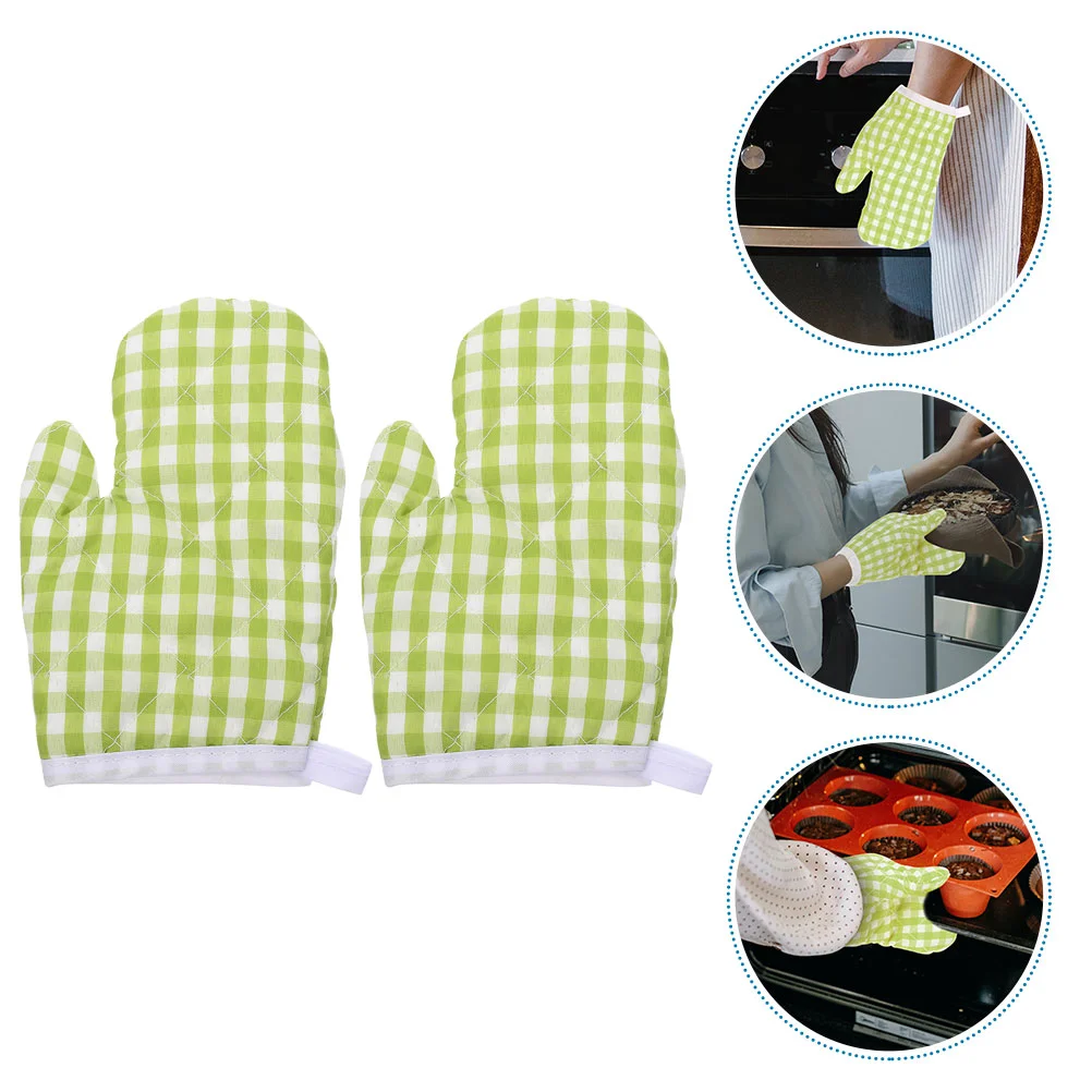 2 Pcs Bbq Gloves Oven Mitts Bakery Barbecue Kitchen Mittens for Cooking Microwave Heat-resistant Toddler
2 Pcs Bbq Gloves Oven Mitts Bakery Barbecue Kitchen Mittens for Cooking Microwave Heat-resistant Toddler
