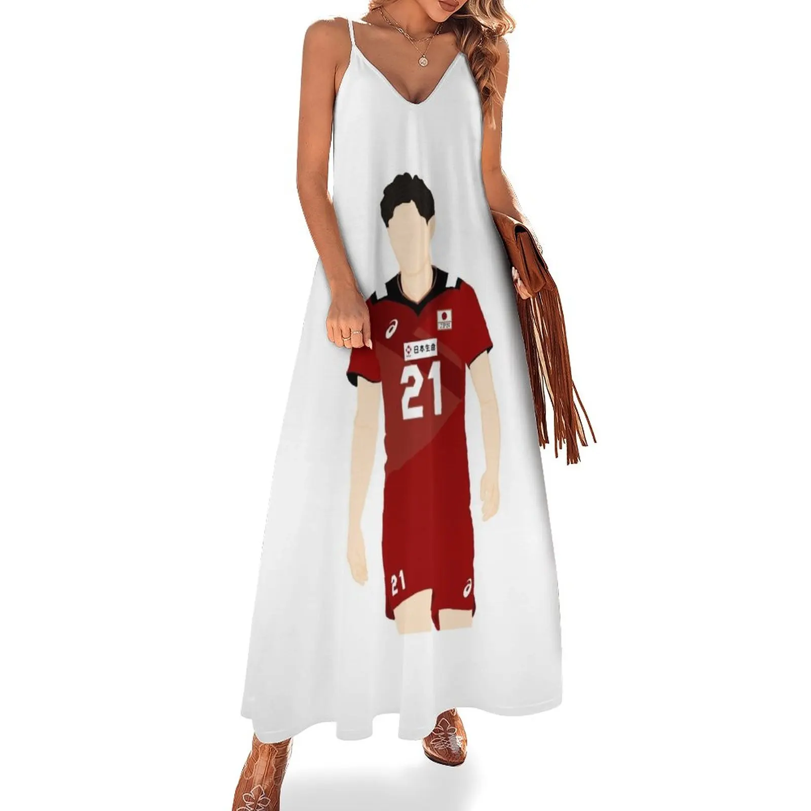 New Japan Volleyball - Ran Takahashi Sleeveless Dress Women's dresses Women's summer long dress evening dress woman womens dress
New Japan Volleyball - Ran Takahashi Sleeveless Dress Women's dresses Women's summer long dress evening dress woman womens dress
