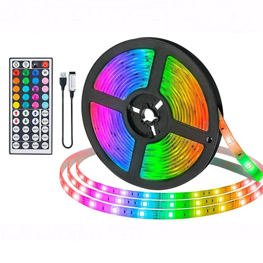 LED Strip Light Remote Control RGB Light Strip High Brightness DIY LED Lights USB Plug-Play RGB Strip Light TV Backlight
LED Strip Light Remote Control RGB Light Strip High Brightness DIY LED Lights USB Plug-Play RGB Strip Light TV Backlight