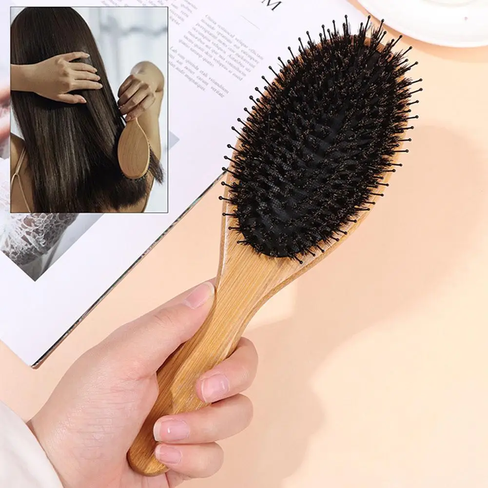 2023 New Wooden Comb Nylon Needle Pig Bristle Hair Comb Hairdressing Air Bag Comb Massage Head Hairbrush
2023 New Wooden Comb Nylon Needle Pig Bristle Hair Comb Hairdressing Air Bag Comb Massage Head Hairbrush