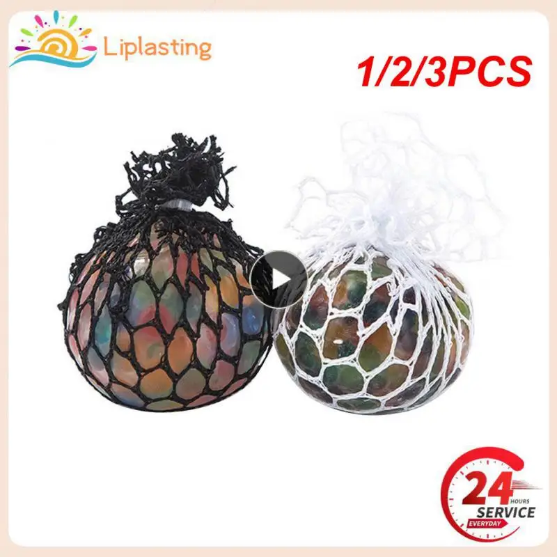 1/2/3PCS 5cm Stress Reliever Grape Ball Hand Pinch Squeeze Relief Toy Creative Decompression Mesh Colored Grape Kids Boy Girl
1/2/3PCS 5cm Stress Reliever Grape Ball Hand Pinch Squeeze Relief Toy Creative Decompression Mesh Colored Grape Kids Boy Girl