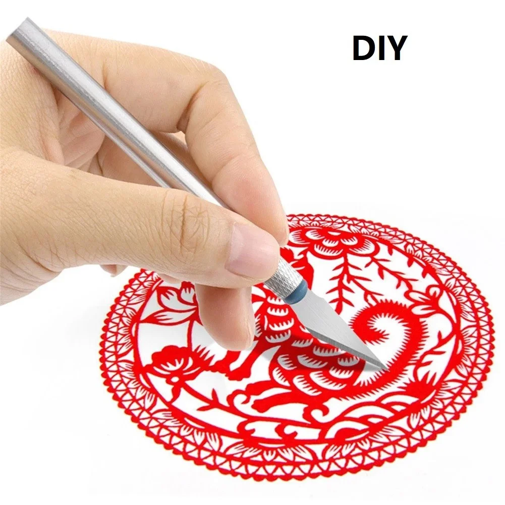 17Pcs/Set Multi-Function Precision Cutter Set Paper Cutting & Carving K1nife Tool Kit Arts & Craft Hobby Hand Carving Tool
17Pcs/Set Multi-Function Precision Cutter Set Paper Cutting & Carving K1nife Tool Kit Arts & Craft Hobby Hand Carving Tool