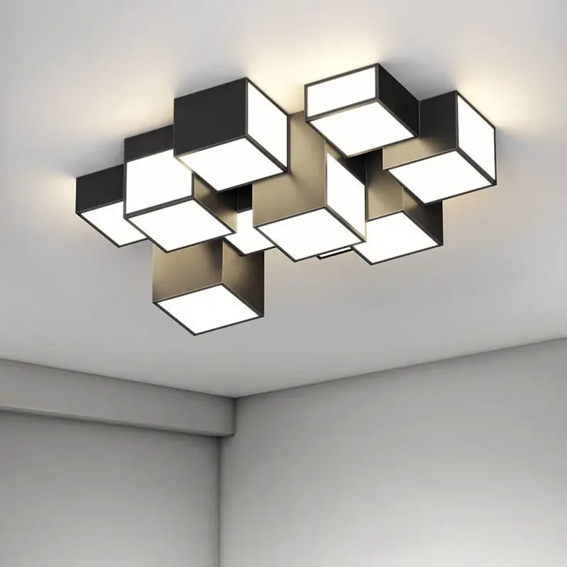 

Современные светодиодные креативные комбинированные потолочные люстры, минималистичные подвесные светильники для гостиной, столовой, домашний декор, подвесные светильники