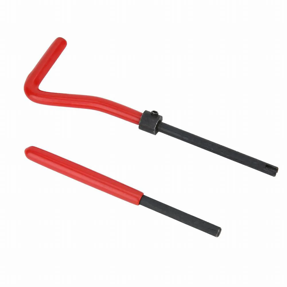 Durable Car Engine Repair Tool Kit with 30pcs Thread Inserts Perfect for Steel Iron and Aluminum Threads Repair
Durable Car Engine Repair Tool Kit with 30pcs Thread Inserts Perfect for Steel Iron and Aluminum Threads Repair