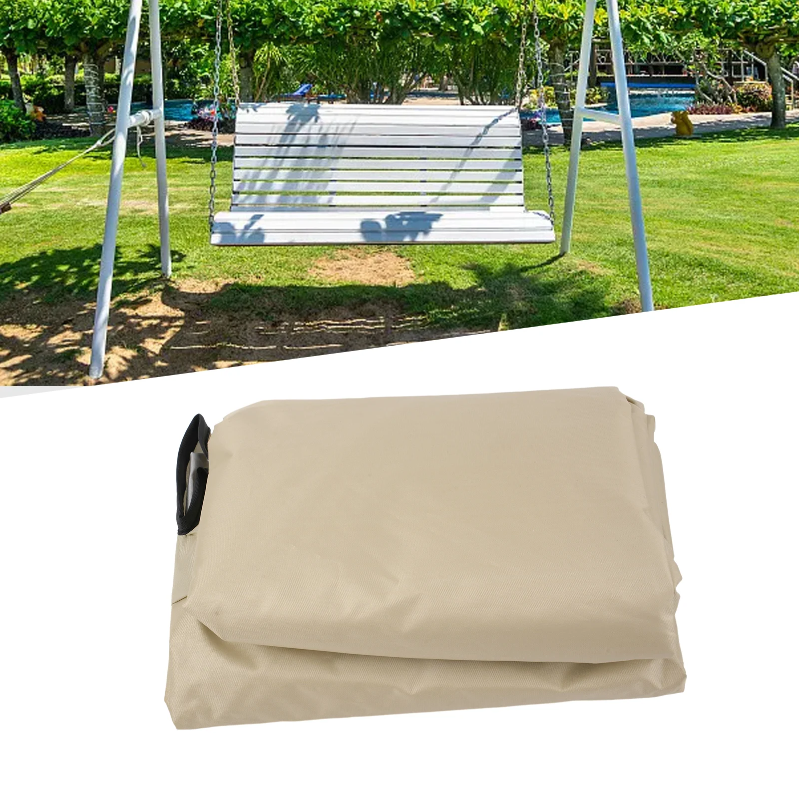 Garden Outdoor Balcony Swing Canopy Sun Visor Swivel Top Cover Chair Cover Dustproof Oxford Cloth 164*114*15cm
Garden Outdoor Balcony Swing Canopy Sun Visor Swivel Top Cover Chair Cover Dustproof Oxford Cloth 164*114*15cm