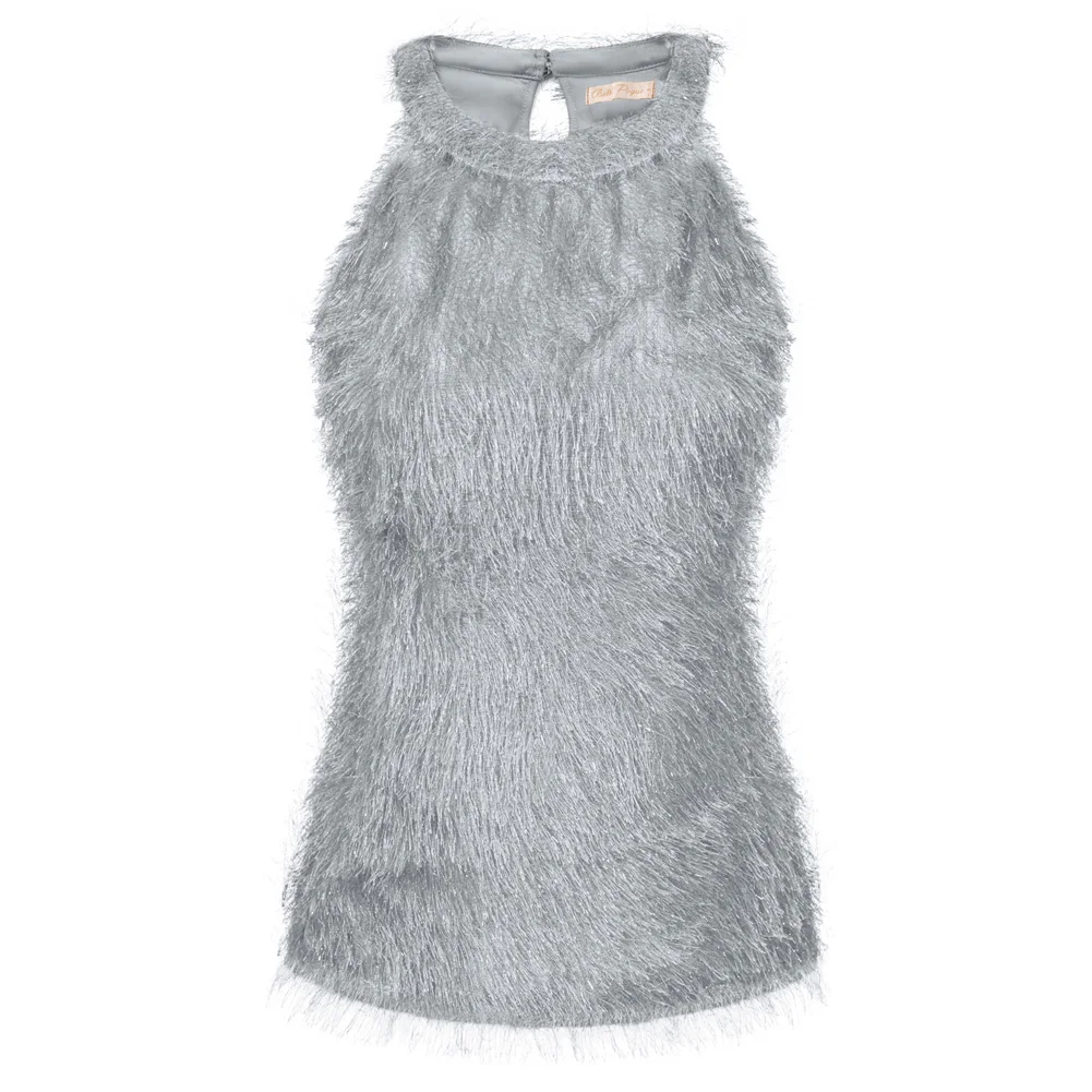 BP Women Faux Fur Party Tops Cut-out Shoulder Crew Neck Keyhole Back Tops Sleeveless Blouse Elegant Lady Slim Fit Tank Tops A30
BP Women Faux Fur Party Tops Cut-out Shoulder Crew Neck Keyhole Back Tops Sleeveless Blouse Elegant Lady Slim Fit Tank Tops A30