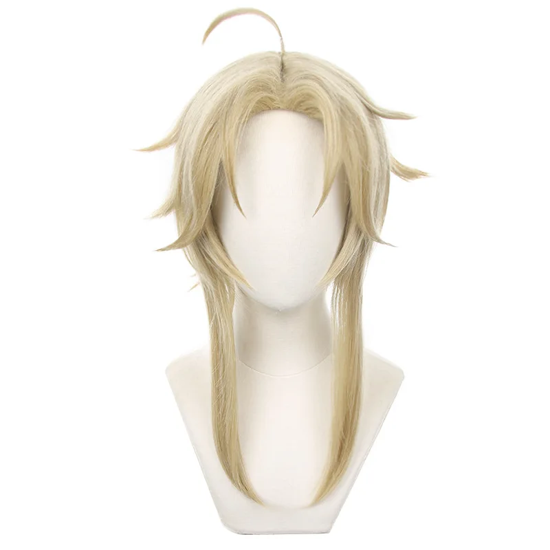 Game Honkai: Star Rail Yanqing Cosplay Wig 50cm Long Clip Ponytail Fake Hair Heat Resistant Synthetic Wig
Game Honkai: Star Rail Yanqing Cosplay Wig 50cm Long Clip Ponytail Fake Hair Heat Resistant Synthetic Wig