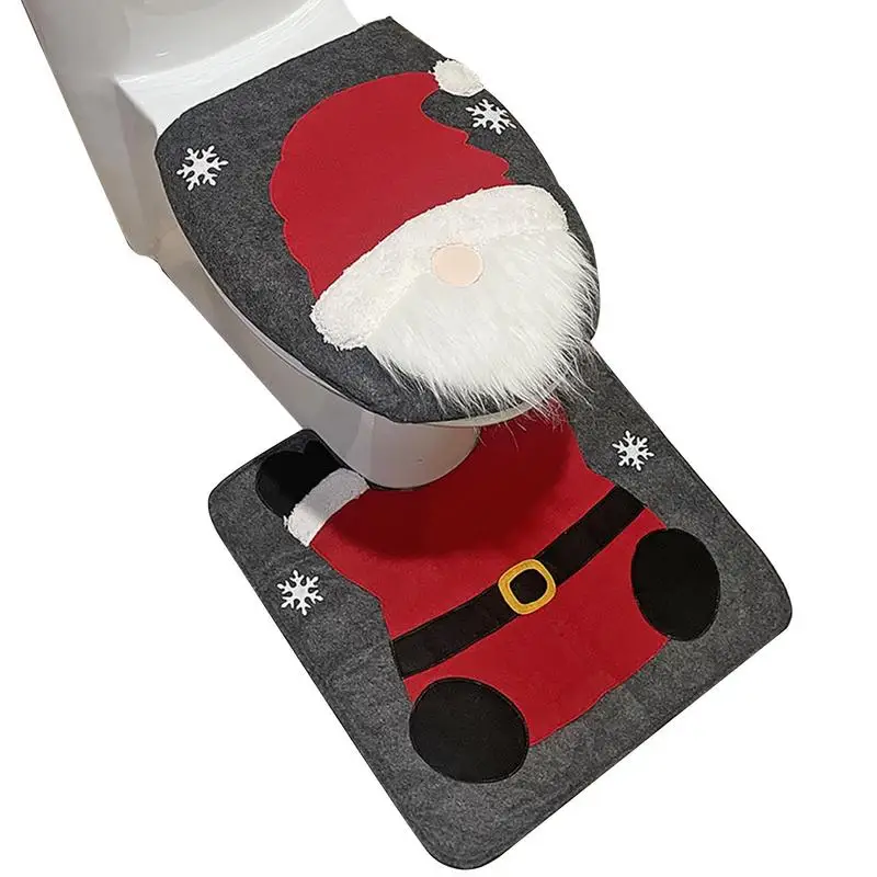 Gnome Toilet Seat Covers Christmas Water-Absorbing Toilet Seat Cover Anti-Static Toilet Seat Cover For Bathroom Home Apartment
Gnome Toilet Seat Covers Christmas Water-Absorbing Toilet Seat Cover Anti-Static Toilet Seat Cover For Bathroom Home Apartment