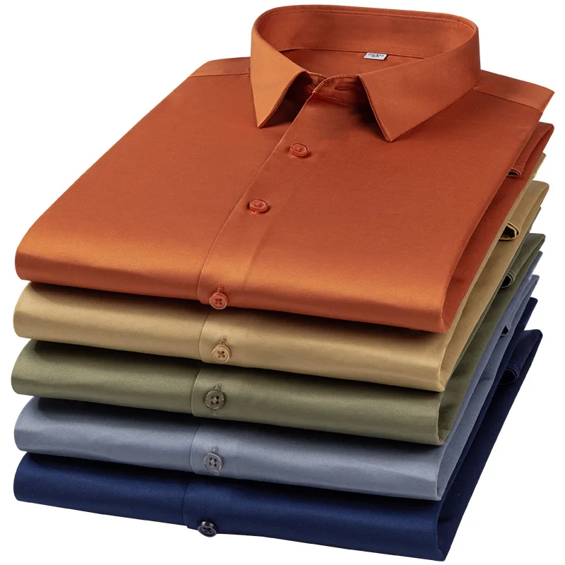 plus size wrinkle free short sleeve shirts for men without pocket elastic solid shirt business slim fit formal office clothes
plus size wrinkle free short sleeve shirts for men without pocket elastic solid shirt business slim fit formal office clothes
